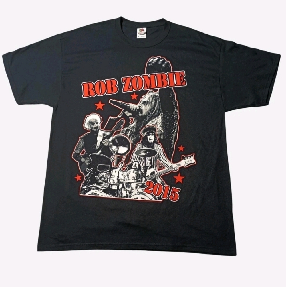 2015 Rob Zombie Concert Tour T Shirt